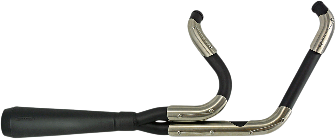 TRASK Assault 2:1 Exhaust - Black TM-5020BK