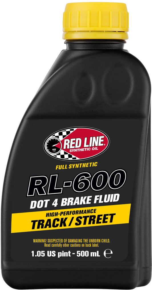 Rl 600 Dot 4 Syn  Brake Fluid 500ml 6/Case