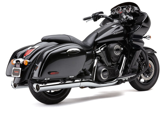 Tri Flo Slip On Chrome Kaw Voyager/Vaquero