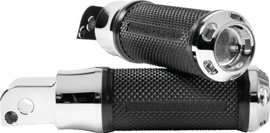 Performance Machine Footpegs Apex Passenger - Chrome