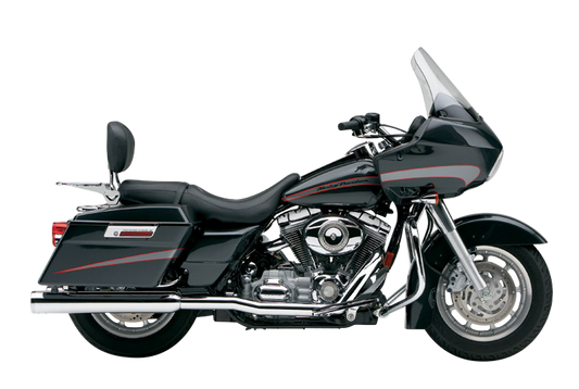 True Dual Headpipes Black Flh/Flt 07 08