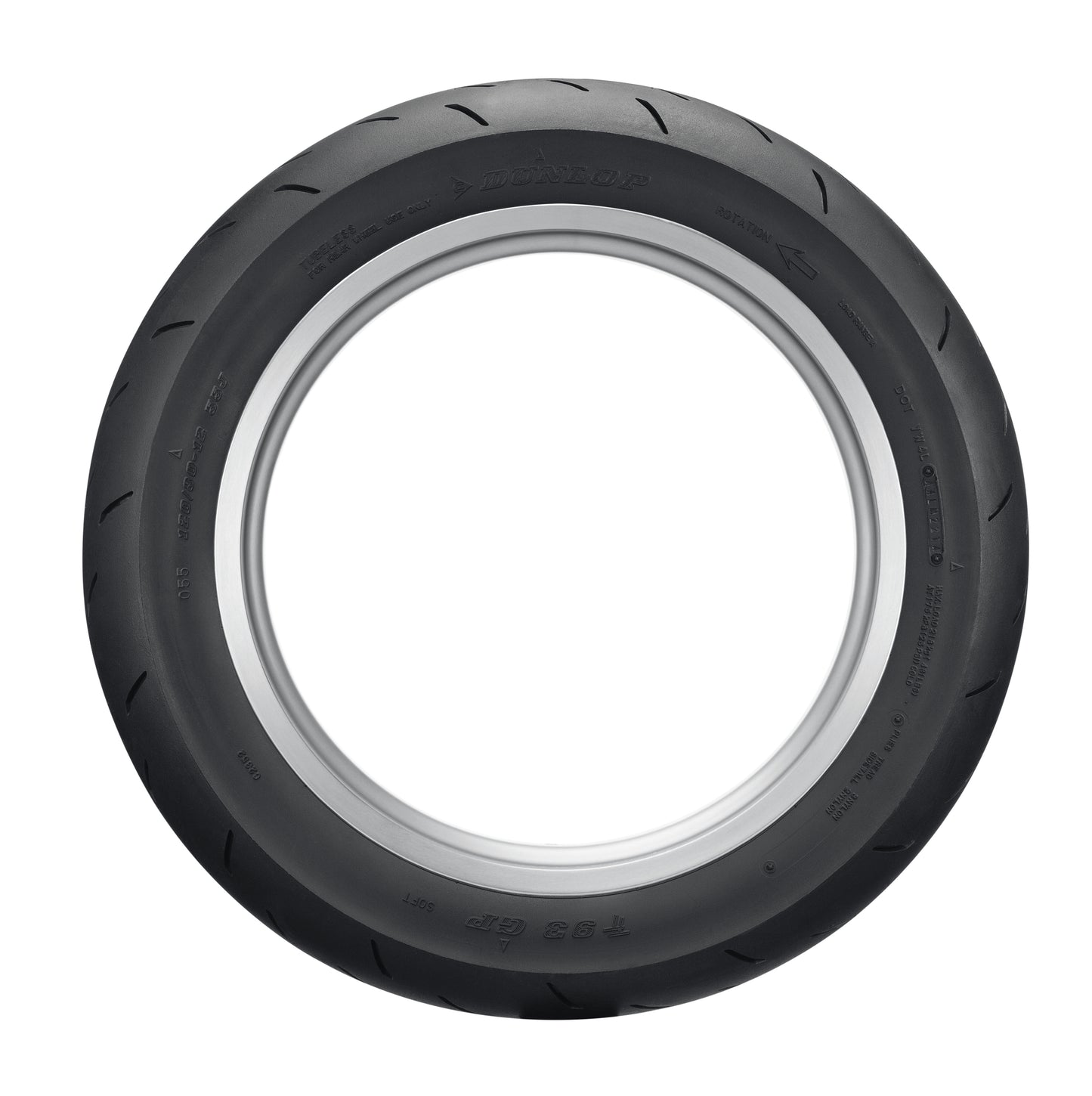 Dunlop TT93GP PRO Rear Tire - 120/80-12 M/C 55J TL