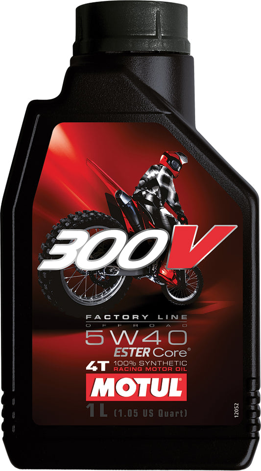 300v Competition Synthetic Oil 4t 5w40 1l Offroad