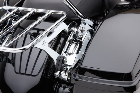 Backrest Mounting Kit Chrome Flh/Flt 14 22