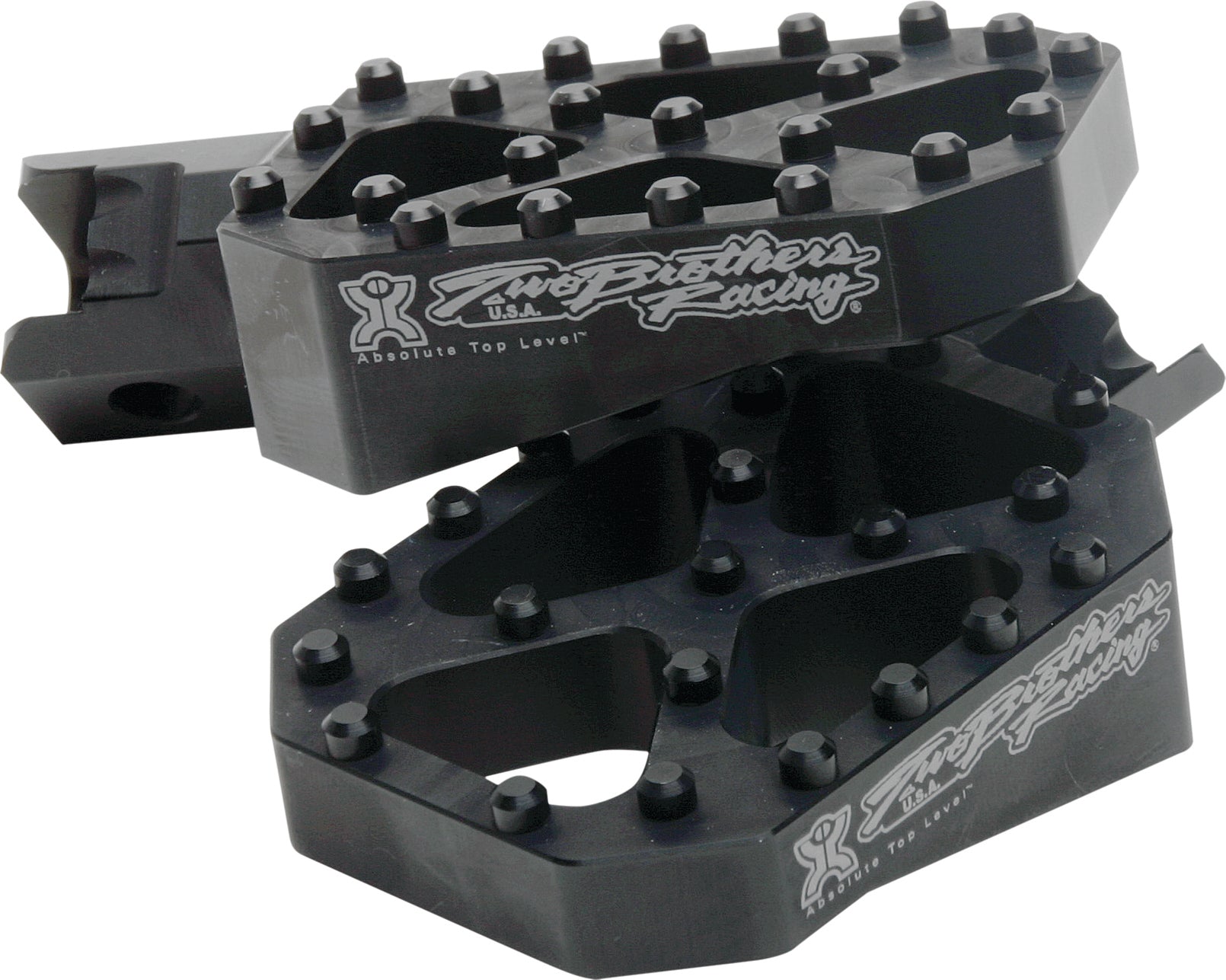 Grom Billet Footpegs Black