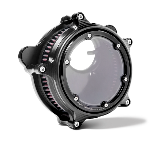 Performance Machine 23-Up CVO, 2024 Touring Vision Series Air Cleaner - Black Ops