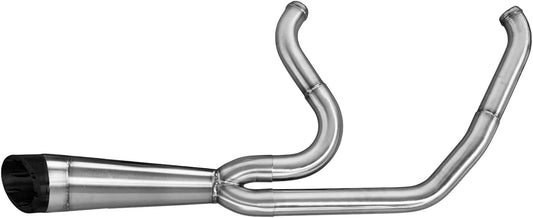 Comp S 2in1 Exhaust Softail W/Turnout Brushed