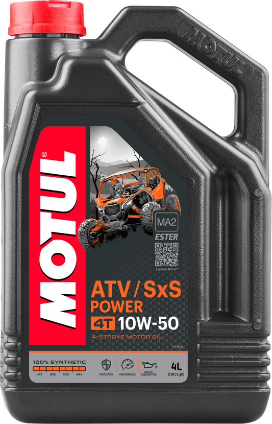 Atv/Sxs Power 4t 10w50 4l