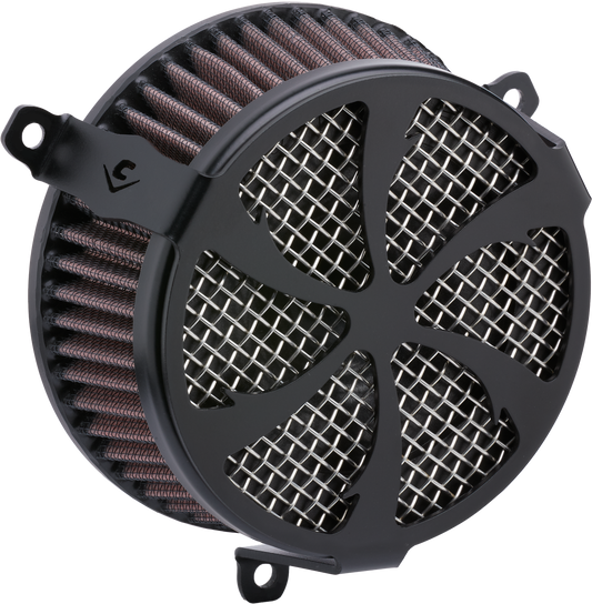 Air Intake Swept Black Kaw Vn900 06 19
