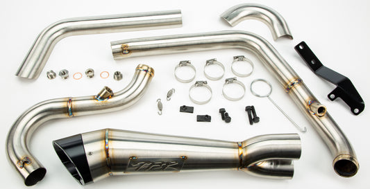 Comp S 2in1 Exhaust Dyna W/Turnout Brushed