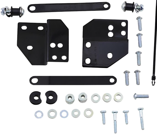 Front Docking Kit Chrome Flh/Flt 97 08