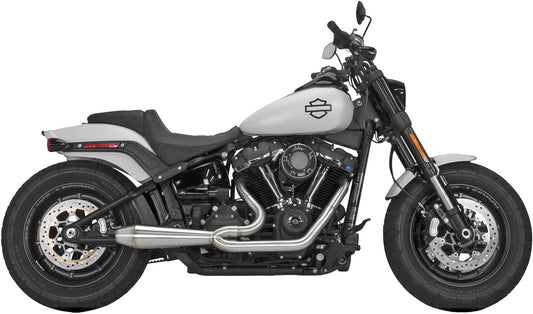 Comp S 2in1 Exhaust Softail Gen 2 Brushed