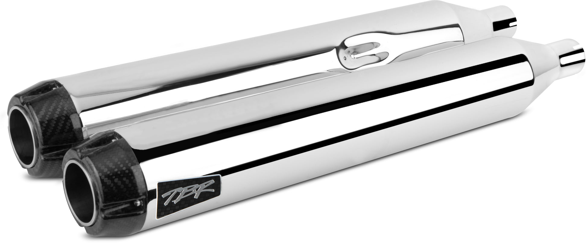 Comp S Slip On Touring Tc Chrome W/Cf End Cap