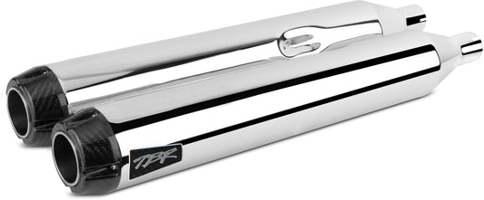 Comp S Slip On Touring Tc Chrome W/Cf End Cap