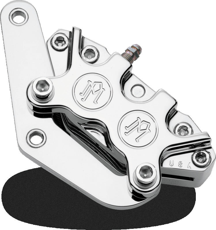 Performance Machine Front Single Brake-Chrome - Chrome