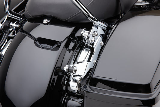 Backrest Mounting Kit Chrome Flh/Flt 14 22