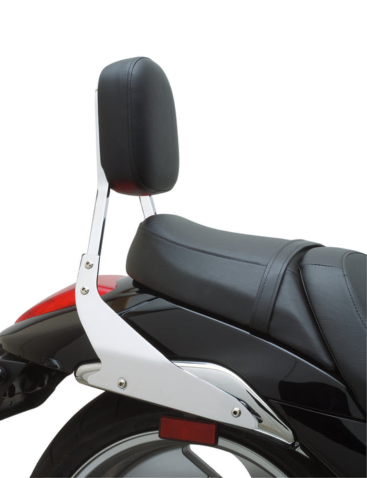 Std Sissy Bar W/Pad Chrome Suz M109 06 14