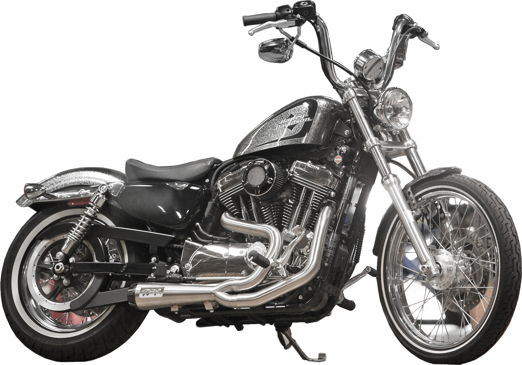Comp S 2in1 Exhaust Sportster Brushed