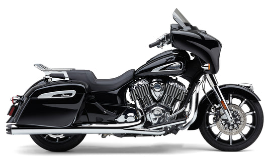 4" Nh Dual Cut Slip Ons Chrome Indian Gen 1 Bag