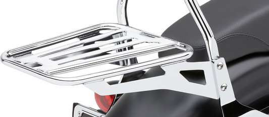 Sissy Bar Luggage Rack Tube Chrome