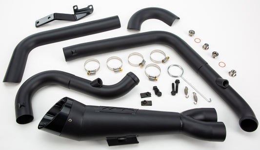 Comp S 2in1 Exhaust Dyna W/Turnout Black