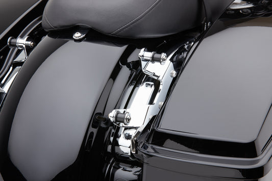 Backrest Mounting Kit Chrome Flh/Flt 09 13