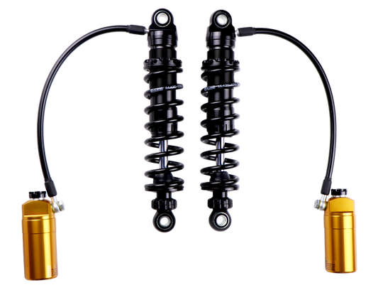Ohlins 14-24 Harley FL Touring STX 36 Twin Blackline 12in Stiffer Spring Shocks