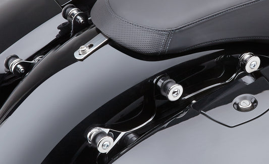 Backrest Docking Kit Chrome Chieftain 14 22
