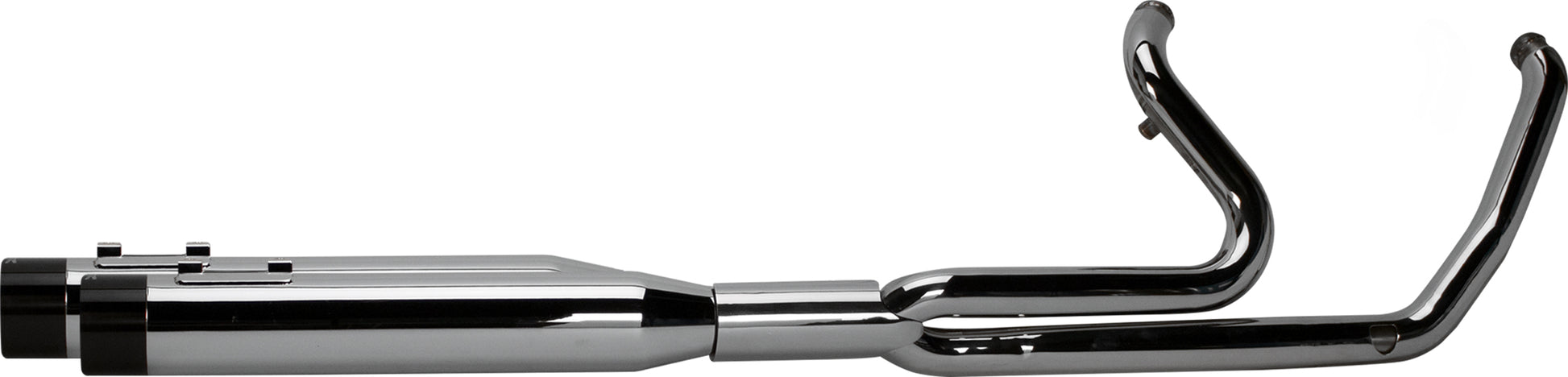 Comp S 2in1 W/Ghost Touring M8 Chrome W/Black End Cap