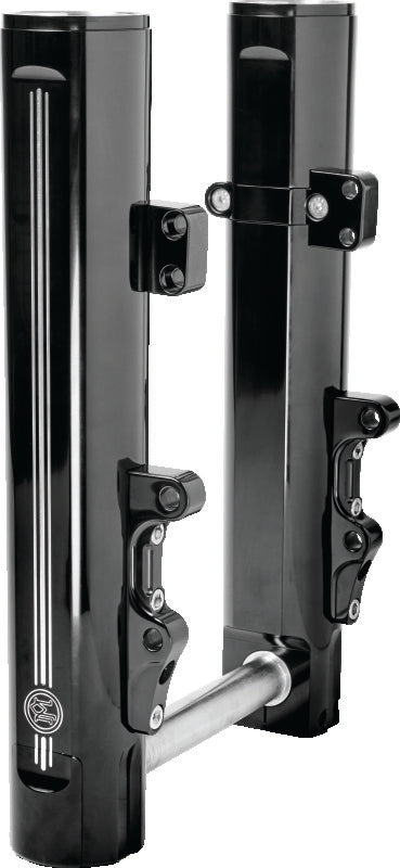 Performance Machine Dyna and M8 Softail Lower Leg Assembly 49mm  - Contrast Cut